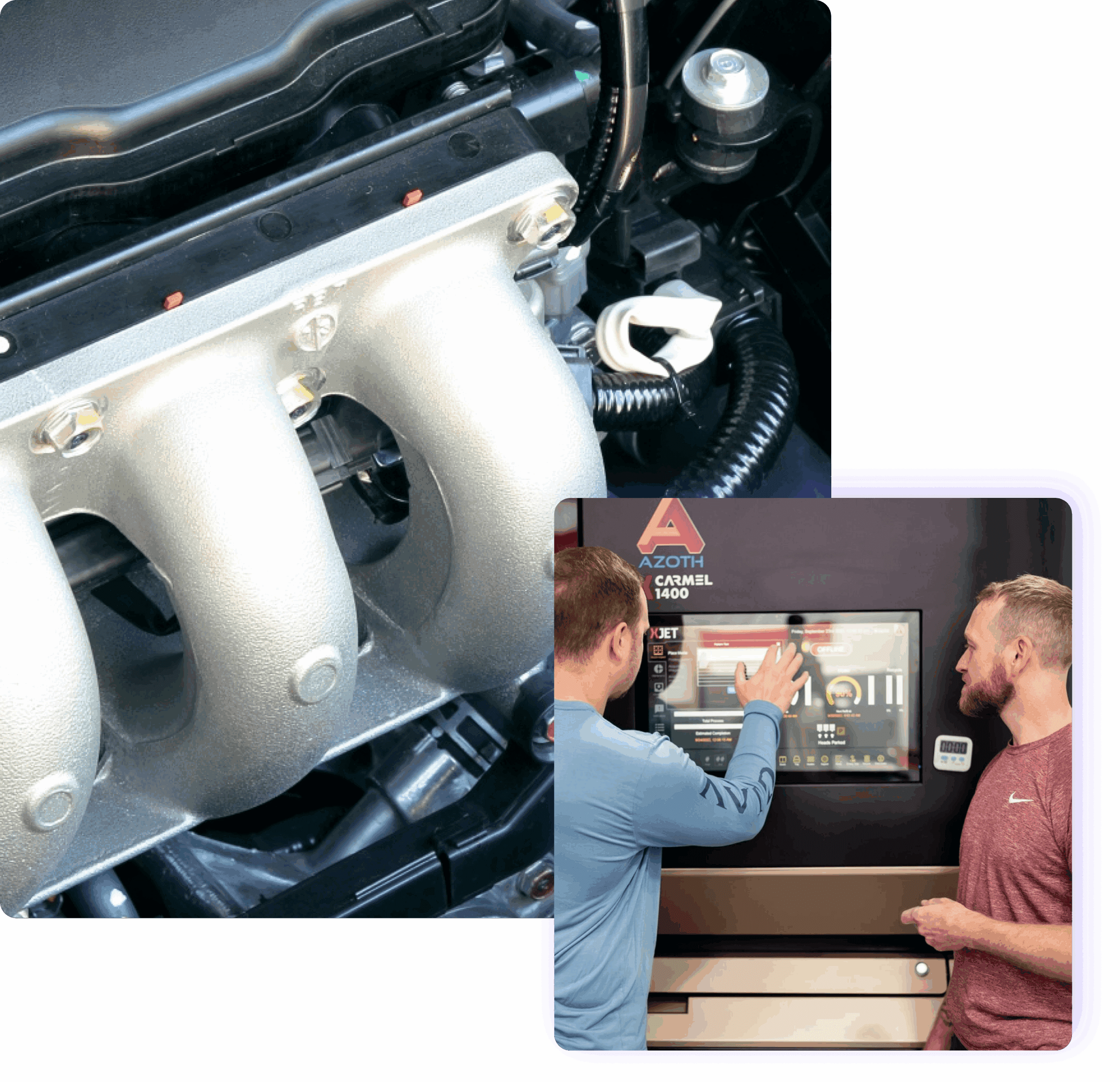 Azoth additive manufacturing components and facility